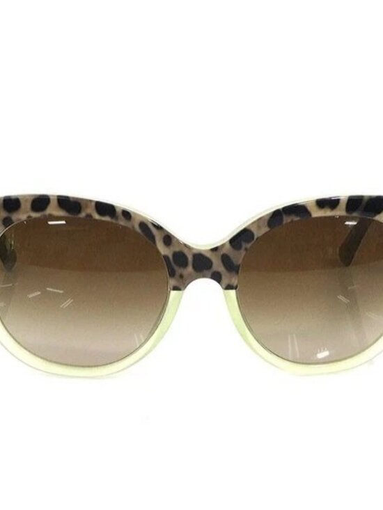 Auth DOLCE&GABBANA Sunglasses Clear Yellow/Brown Plastic - 56668g main image 5